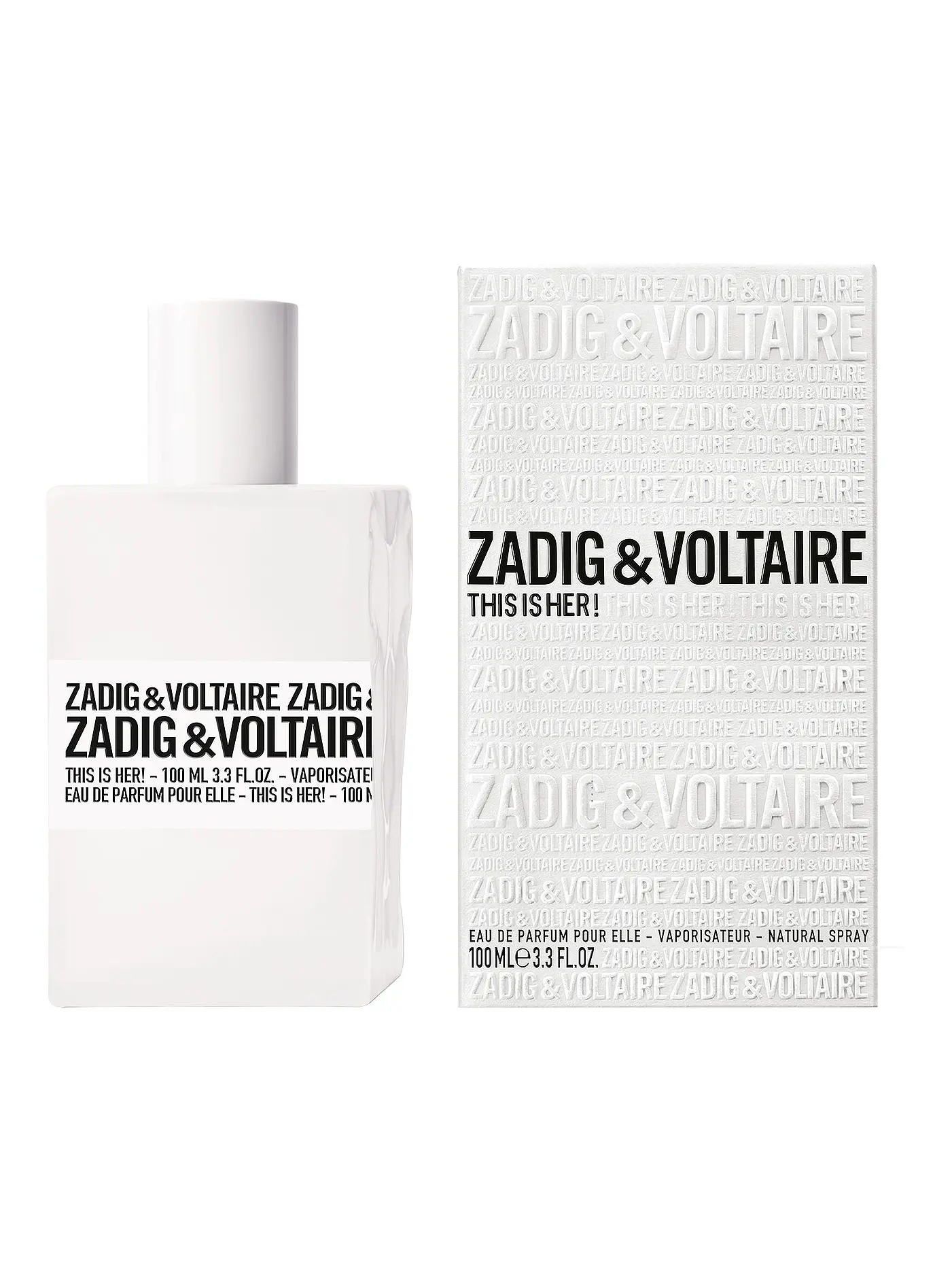 ZADIG & VOLTAIRE | This is Her! Eau de Parfum Vaporisateur 100ml | 